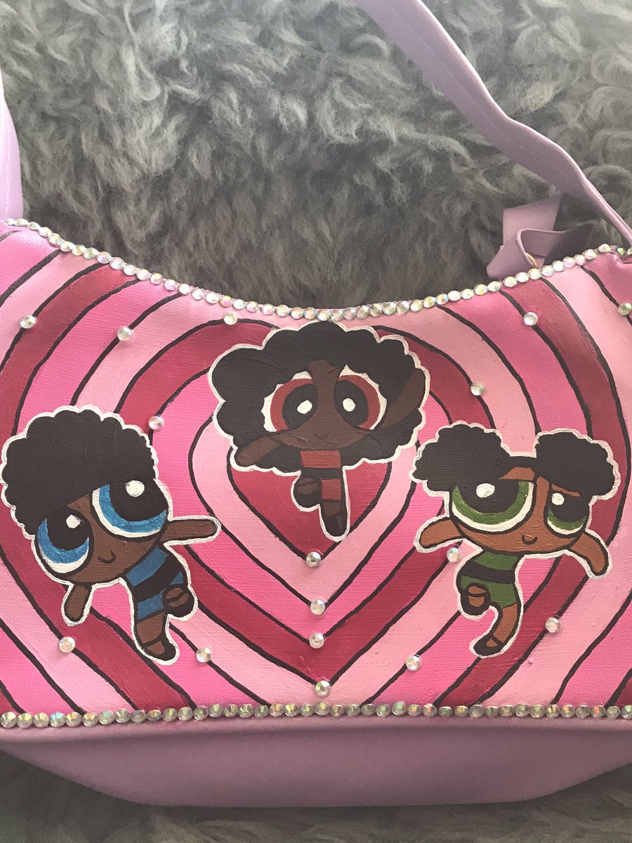 BlerdLinez's tweet photo. Powerpuff girls, but make it ✨black✨! For sale! https://t.co/QagtGUIzq3