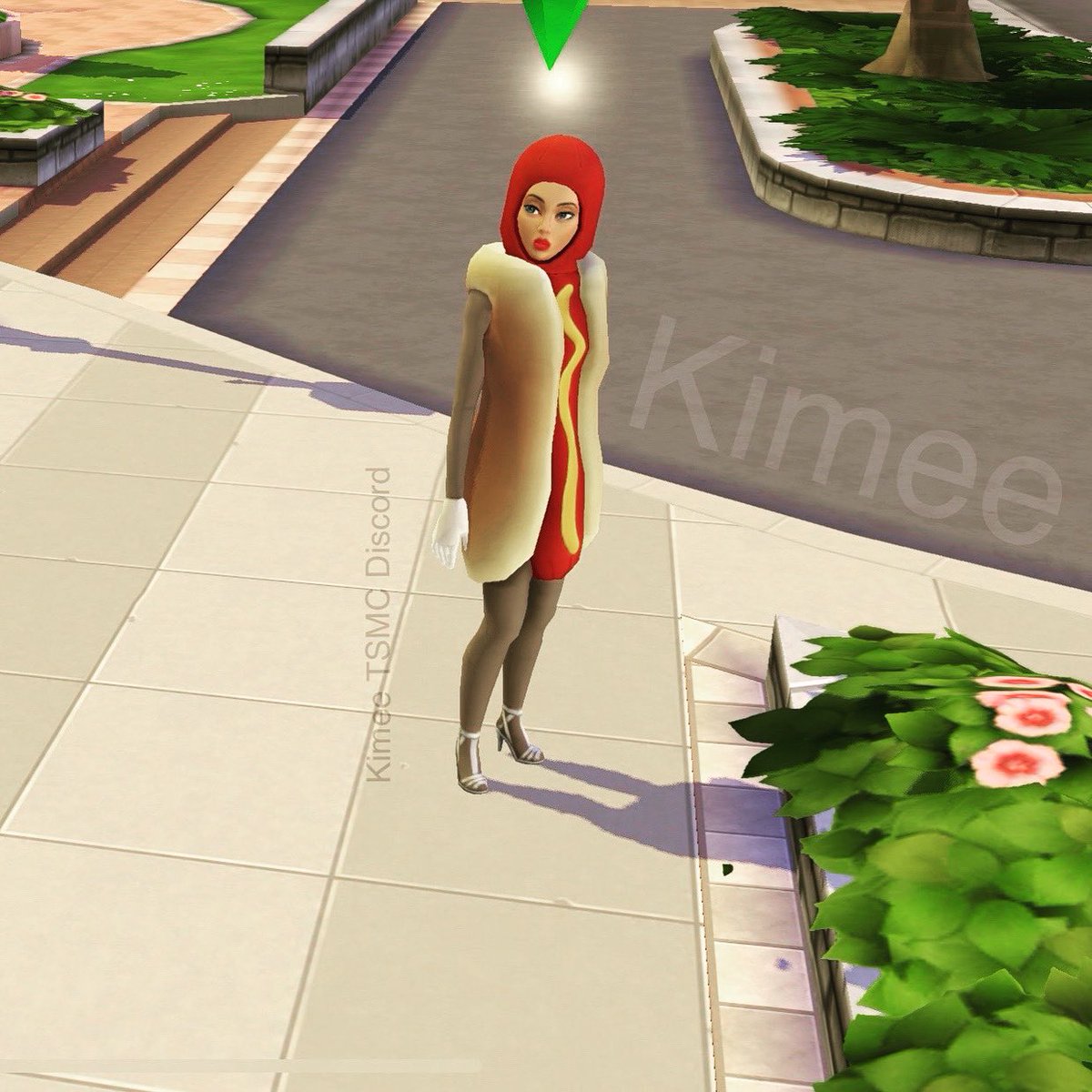 SulsulKimee's tweet photo. When you heard your date likes hot dogs 🌭💋...
.
.
Finally crafted the hat to go with the hot dog outfit via the Eco Workshop! 💪 #TheSimsMobile #hotdog @TheSimsMobile https://t.co/YfT4rJmL64