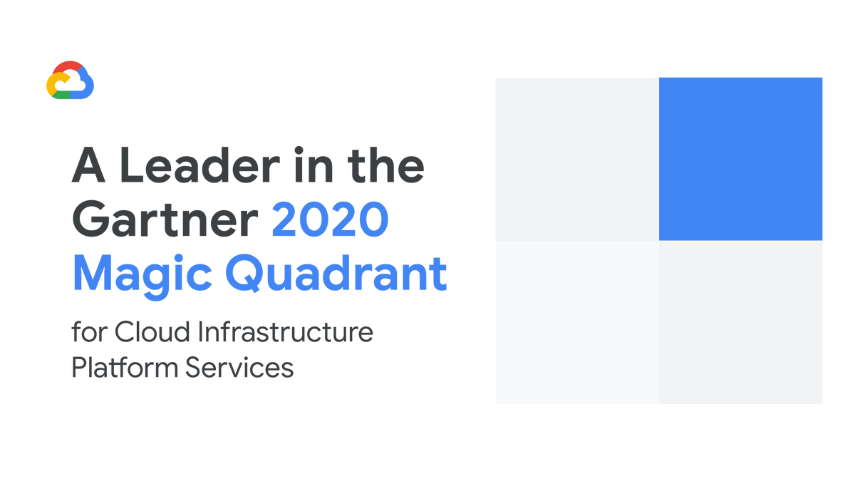 yehia3's tweet photo. We’re thrilled to learn @Gartner_inc has positioned Google Cloud as a Leader in the 2020 Magic Quadrant for Cloud Infrastructure Platform Services. Learn more about Google Cloud's best-in-class infrastructure → https://t.co/Vj6u2JPG4N https://t.co/LLexP0N4D2