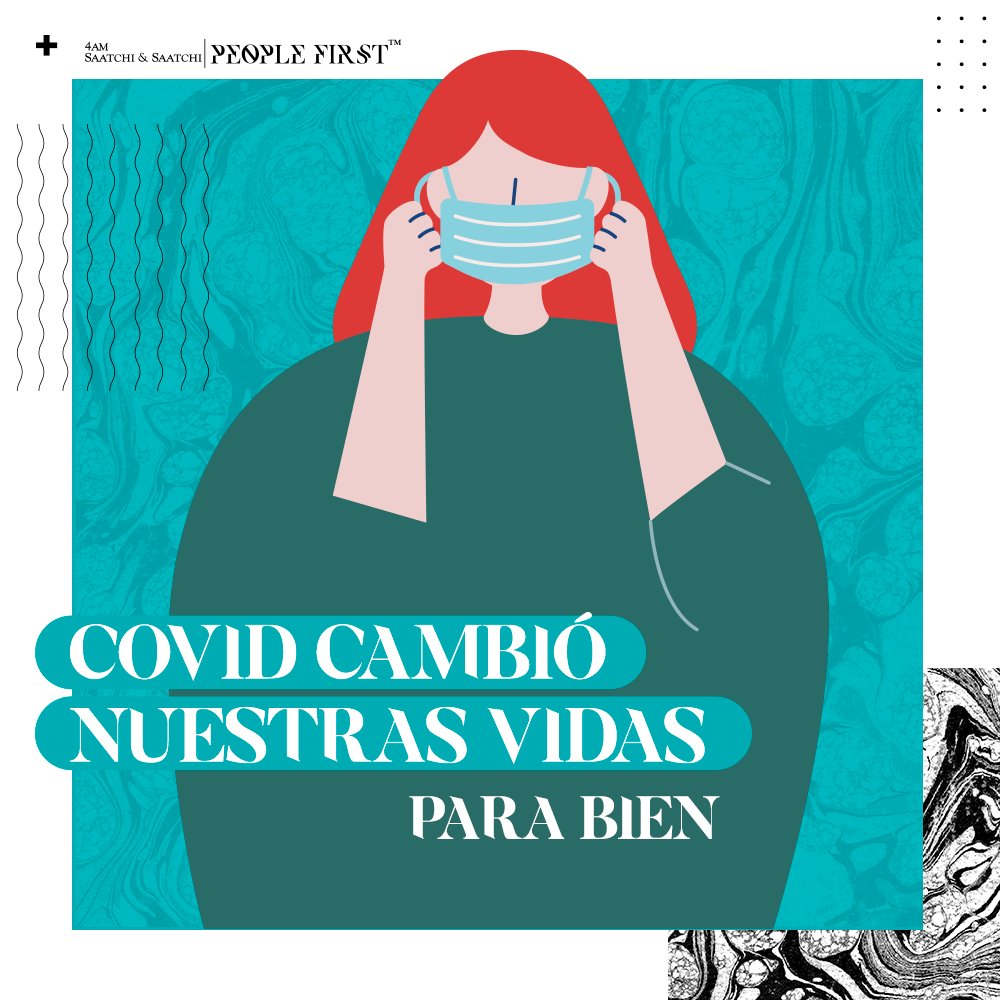 4amsaatchi's tweet photo. Desde el inicio de la pandemia nuestras vidas se vieron afectadas. Lo que creíamos normal, ya no lo fue.

¿Cómo nos cambió el COVID-19? https://t.co/WBgyqMQlU6
