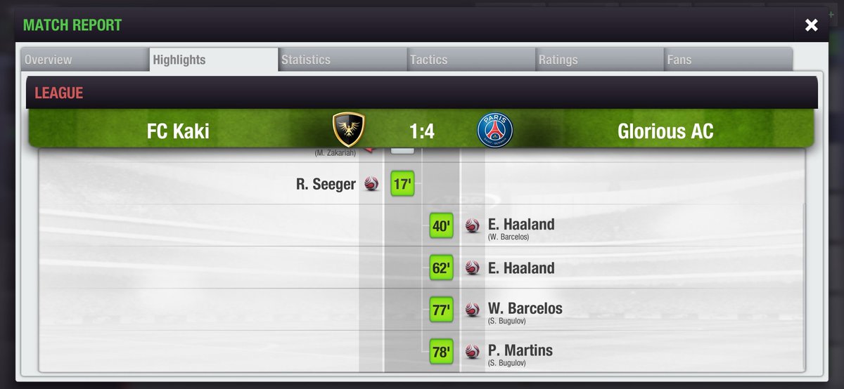 fc_kaki's tweet photo. Season 64
League Match 21
FT: home lost 1-4

#FCKaki #Top11League
#FCKakiSeason64 @topeleven https://t.co/Vz25g4nBGd
