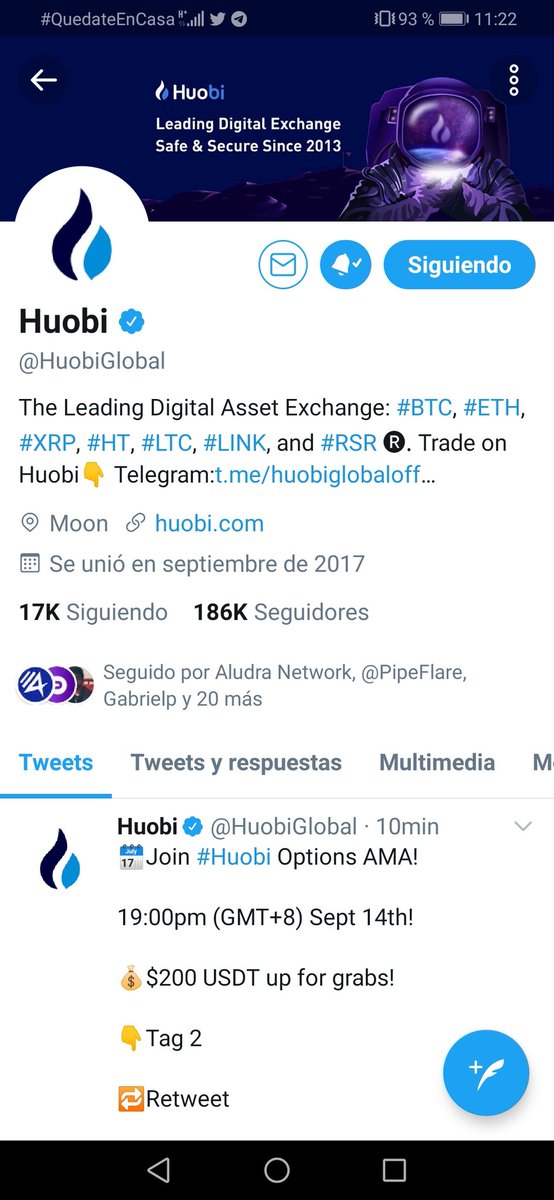 gr_andre's tweet photo. @HuobiGlobal 💪🔥Let's go to the AMA new knowledge more learning this is brutal excellent🔥💪
🗓️ #Huobi💰$200 #USDT
👇Tag 2
@AlberHerAc
@VladimyrS
🔁Retweet Done 💪
Join TG @AdrinSantander2
#HuobiOptions #askmeanything #AMA https://t.co/AYWxSwXnPh