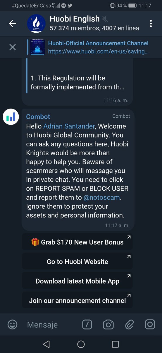 gr_andre's tweet photo. @HuobiGlobal 💪🔥Let's go to the AMA new knowledge more learning this is brutal excellent🔥💪
🗓️ #Huobi💰$200 #USDT
👇Tag 2
@AlberHerAc
@VladimyrS
🔁Retweet Done 💪
Join TG @AdrinSantander2
#HuobiOptions #askmeanything #AMA https://t.co/AYWxSwXnPh