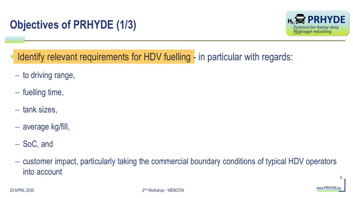 3/8As of 23 April 2020, the project hadn't even determined the specifics of this hydrogen fueling protocol: it was still in the process of establishing the concepts behind a prospective protocol $NKLA  #NikolaGate