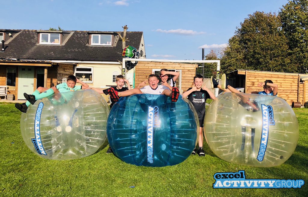 ExcelActivity's tweet image. Great game of #BubbleFootball #Bulldog &amp;amp; #RolyPolyRelay for Tom’s 11th Birthday in the #Cotswolds @MCTdub