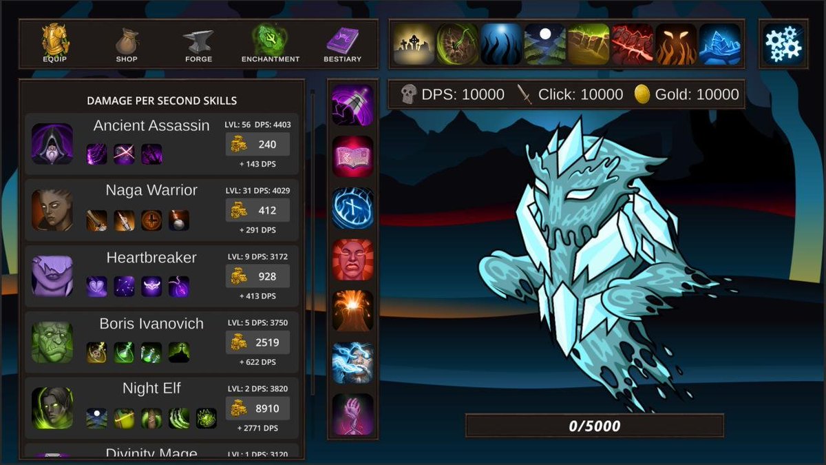 Volrest's tweet photo. NEW UI, BACKGROUNDS AND ENEMIES IN SPELLARIO

Add Spellario into your wishilst and follow development process!
https://t.co/JmrOvYlRp9

All this #madewithunity 

#screenshotsaturday #Unity #indiegame #indiegames #gamedev #indiedev #indiegamedev #indiewatch #indieGameTrends https://t.co/LYqv3kMKqJ