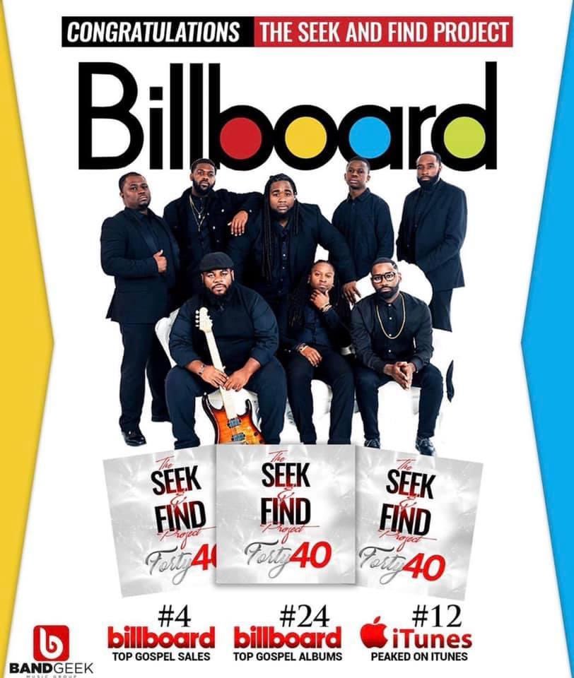 SeekandFindBoys's tweet photo. This week exactly 1 year ago we drop our First Album Titled “Forty40”. I can’t even begin to tell y’all about all the dope blessings God sent through this project!!! Happy “Forty40” Anniversary!!! #SeekSeason #4FL #BandGeeks https://t.co/kHiIQBT3Z5