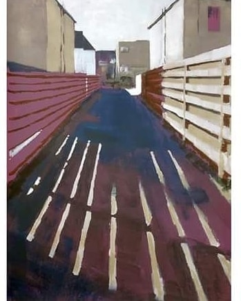 Lindsey_Art's tweet photo. @hegibson412 @SlowWaysUK @DanRavenEllison Love an #urbanpath!
Shortcut (40x30cm acrylic on paper)
https://t.co/q2i6dLeUxx
#painting #art https://t.co/z5rqXfJhLh