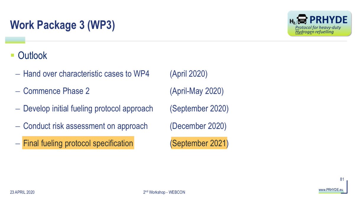 5/8Earliest estimate for when the project believes it can settle on a final protocol?— September 2021After which, the protocol will still have to go through an homologation process to become a standard before the hardware can begin to be manufactured  $NKLA  #NikolaGate