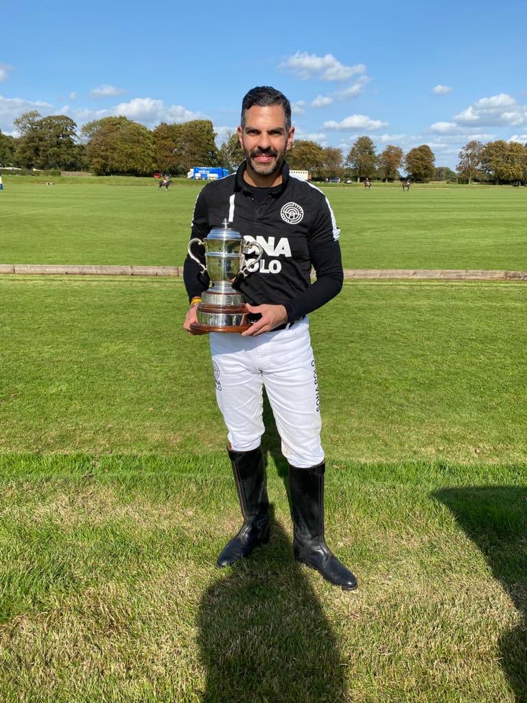 sunjaykapur's tweet photo. First win of the season for Sona Polo Team for the Babdown Cup at Beaufort Polo Club in England. Great to have three of my most precious with me. @polobeaufort @sonapoloteam #SonaPolo https://t.co/9ZSr09iSCY