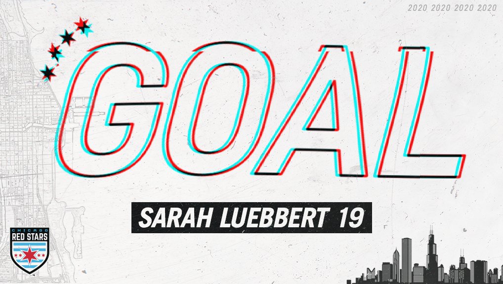 theChicagoStars's tweet image. 23&apos; GOAL CHICAGO! 
Sarah Luebbert scores her first career NWSL goal off a cross from Kealia Watt! 

0-1 | #WASvCHI