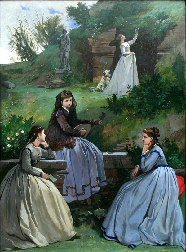 Letnapark's tweet photo. SCHÖNEN ABEND!

Worte in anderen Sprachen 
legen ihre Geschichten auf den Tisch.
Literaturfreund:innen, lasst uns
noch eine Runde oder zwei streamen... 

(#ilb20 #ilbDIGITAL  @ilb_ )

[Anselm Feuerbach] https://t.co/34VximHzq1