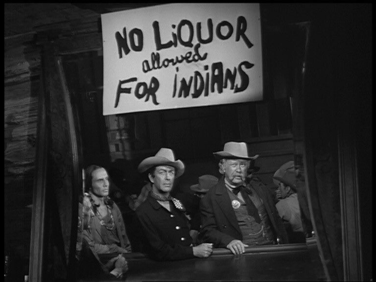 The Devil's Doorway dir. Anthony Mann (1950)- The worst offender you’ll ever see of racial recasting and brown face. Ironically, a rare western that strives to paint an empathetic, nuanced portrayal of native Americans dealing with racism.