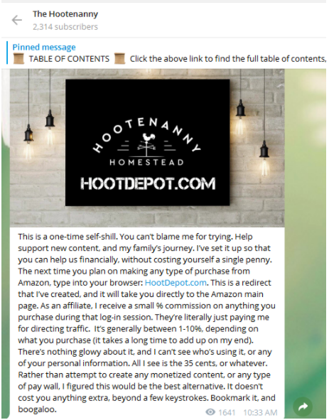 14/ Clark lives on a farm, which he calls the Hootenanny Homestead.A Blogger profile features the same logo, and confirms that "Redleg" lives in New Hampshire.