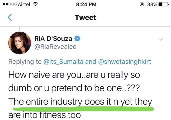 Why  #NCBSummonRia is needed Thread of confessional tweets by Andria Dsouza Q1) Which parties of Bollywood were drugs allowed in which Ria witnessed  https://twitter.com/riarevealed/status/1301521408191725568?s=12  https://twitter.com/riarevealed/status/1301758157862051840?s=12 https://twitter.com/riarevealed/status/1300806492744892416?s=12 https://twitter.com/riarevealed/status/1301526654519402496?s=12  @TajinderBagga