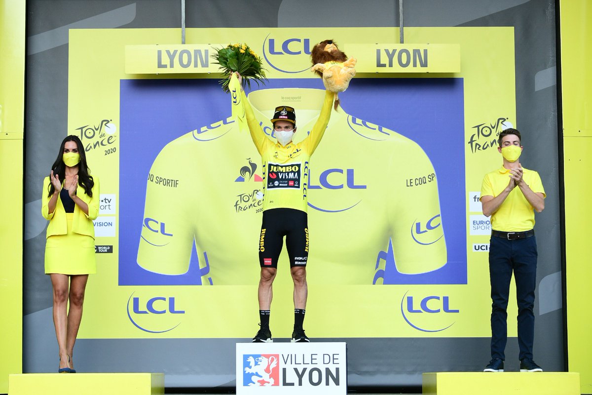 LeTour's tweet photo. 🔁 RT &amp; follow to win a Yellow Jersey signed by @rogla with @lecoqsportif 💛

🔁 RT &amp; follow pour tenter de gagner un @MaillotjauneLCL signé par @rogla avec @lecoqsportif 💛

#TDF2020 https://t.co/kUT0TFze6a