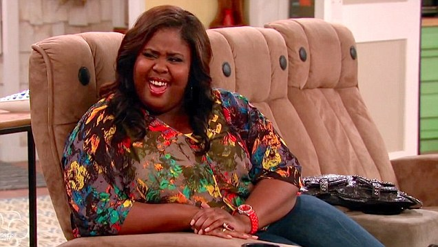 The fat black woman - This stereotype portrays black women as fat and usually incredibly insecure about their appearances. Notably, they are almost entirely surrounded by thin non-black women and are usually dark/brown. This is a deliberate action to make BW look undesirable.