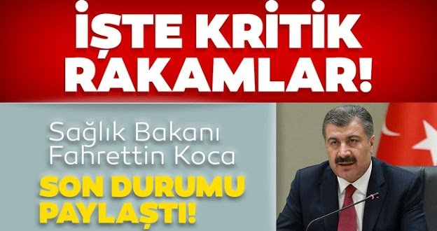 Ceyda65543187's tweet photo. Bakan Koca Coronavirüs Verilerini Açıkladı 
👉👉https://t.co/ddFklqwaJo👈👈
#12eyluel #Ankara #polatlı https://t.co/7CF1rNmfbz