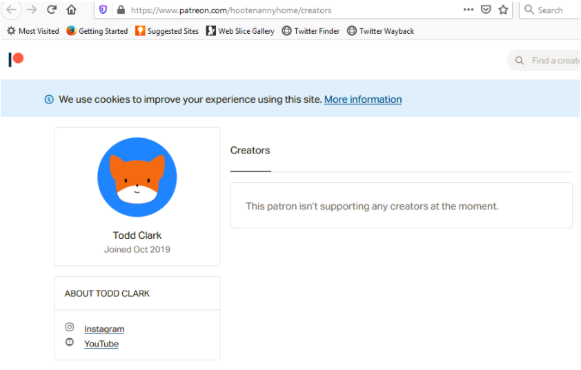 15/ A Patreon linked from the blog lists his name as "Todd Clark."But that's a pretty common name!So how do we know which Todd Clark in New Hampshire it is?
