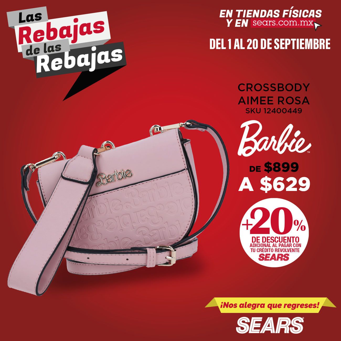 Sears bolsas online guess