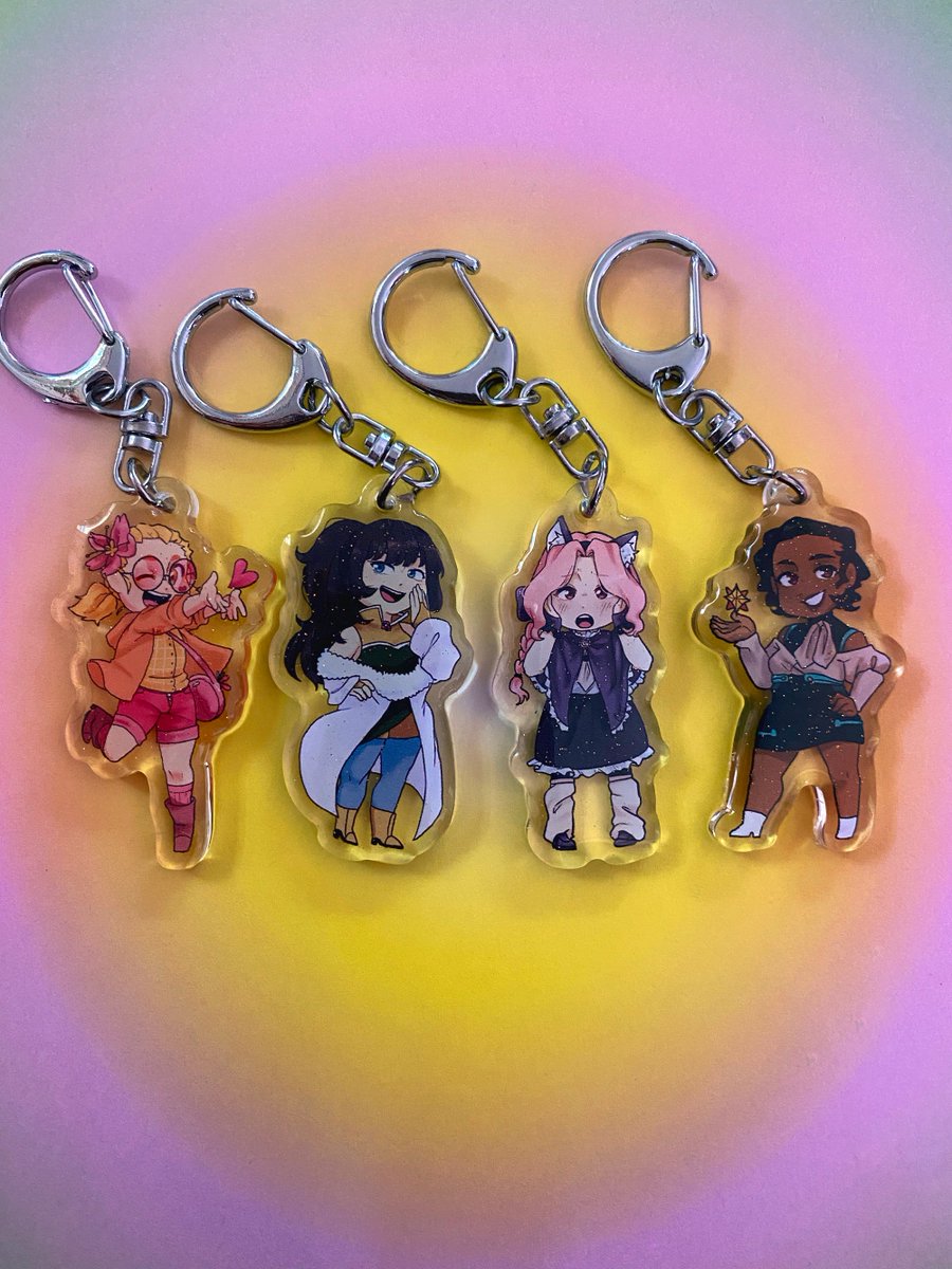 Our Storenvy has been reopened! Now, we're introducing 4 new keychains designed by @catticoon ! These feature Xiao Meihua, Ser0, Canary, and Xiao Shancha!

You can purchase here: jaevocalproject.storenvy.com/products/30905…