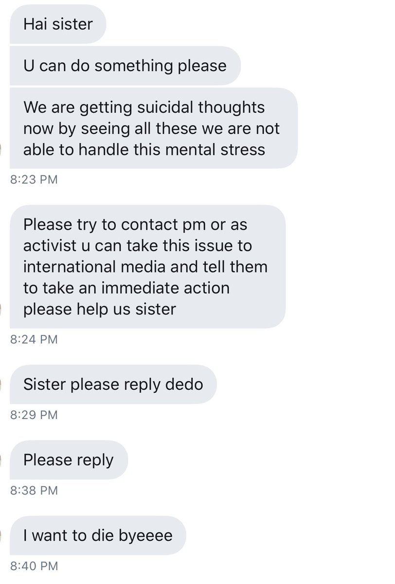 LicypriyaK's tweet photo. I received hundreds of messages like this. 

I did my best &amp; still standing with you all. Moreover I’m just 8 years old. I already doing more than my capacity. No one is listening to us. I don’t know what to do now. It’s another mental pressure to me.😭

#BanNEET_SaveTNStudents https://t.co/mWwl47lmsB