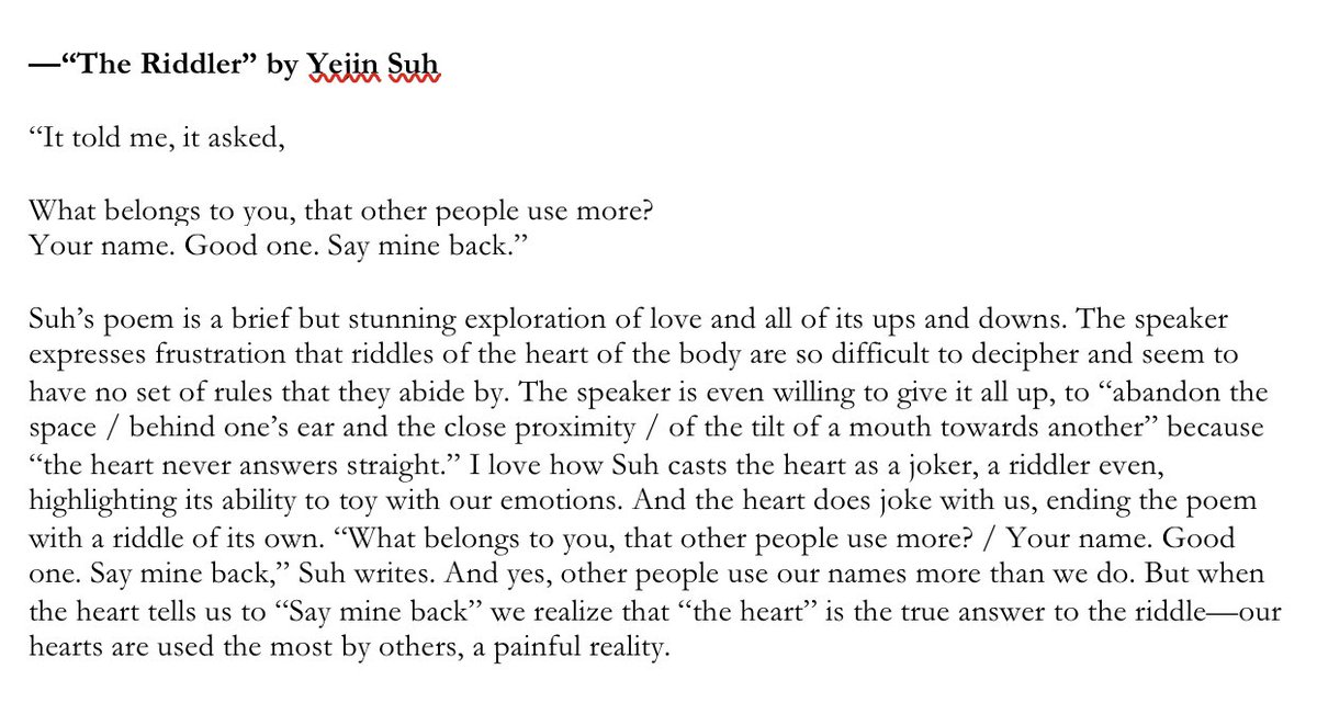 “The Riddler” by Yejin Suh