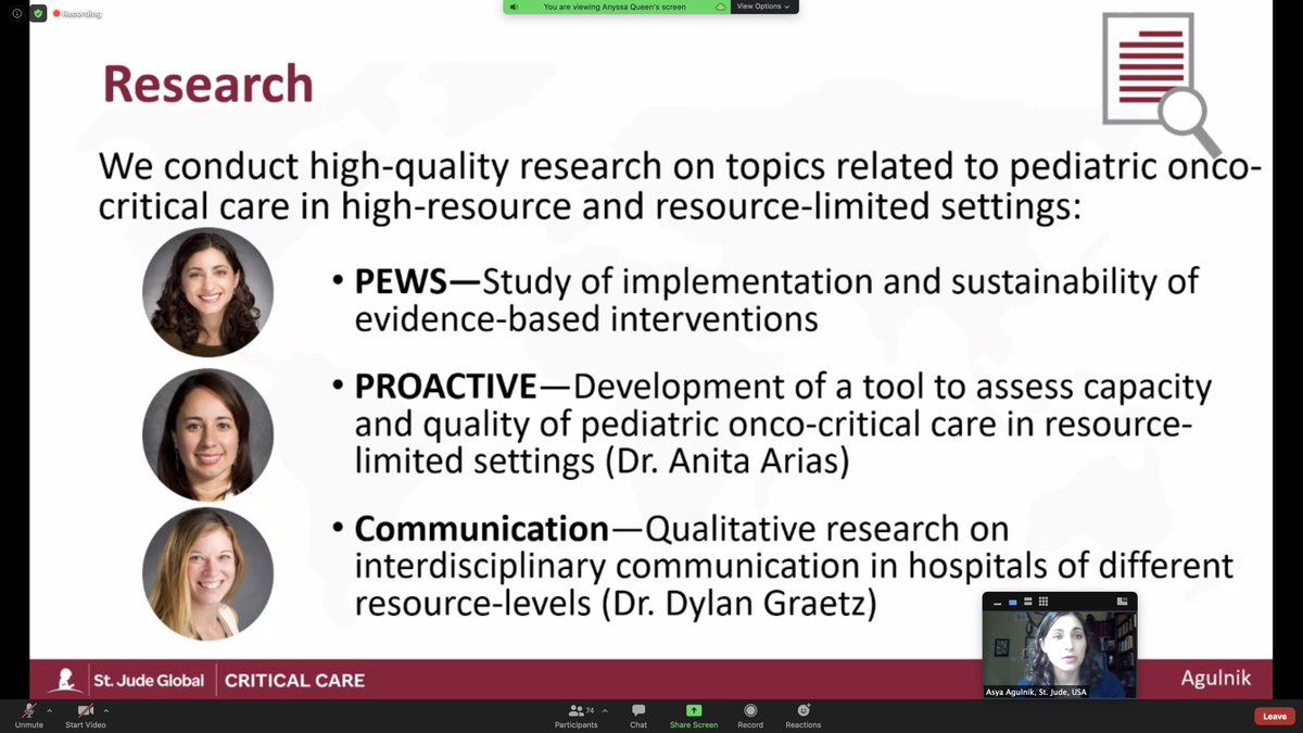 Amazing Global Onco-critical Care work including research and education led by Dr. Asya Agulnik <a href="/StJude/">St. Jude</a>. <a href="/UTHSCPedCritCar/">UTHSC Pediatric Critical Care Medicine</a> is proud to participate in this important endeavor #POCCS2021
