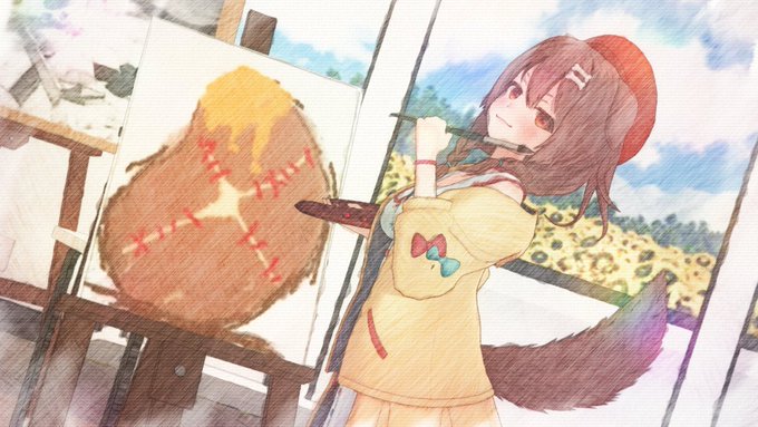 「茶髪 画筆」のTwitter画像/イラスト(新着)｜11ページ目