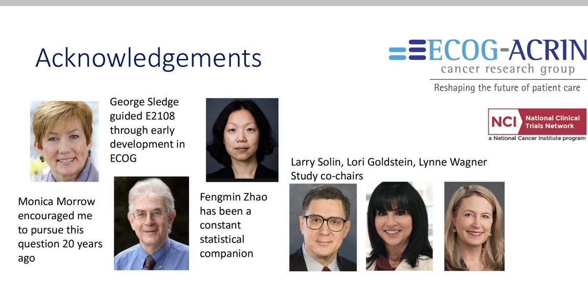 LurieCancer's tweet photo. Dr. Seema Khan thanked colleagues - as well as the patients whose participation contributed to the @eaonc trial presented today - and remembered “beloved and respected colleague” Dr. Larry Solin who died earlier this year. #LSBC20 https://t.co/Z8RxzKoXic