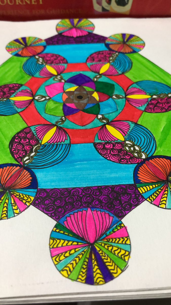 Magic unfolding 💟☮️☯️🔮#magicalmandalas