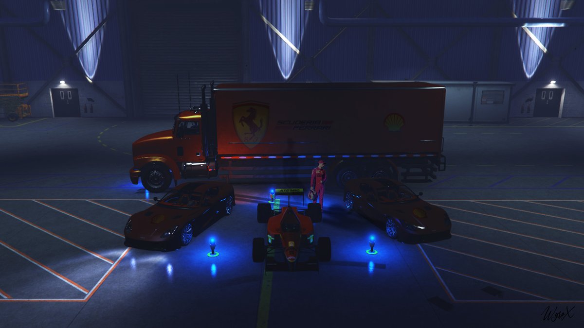 LosMystery's tweet photo. Bonsoir à tous ! Ce soir, BIG EVENT ! Une course de FORMULE 1 sur un circuit ajouté pour l'occasion ! 
Rendez-vous à 21h30 sur le parking de la MazeBank Arena, quelqu'un s'occupera de vous sur place ! 
#GTARP #FIVEM #LMRP https://t.co/goSWSI1TLQ