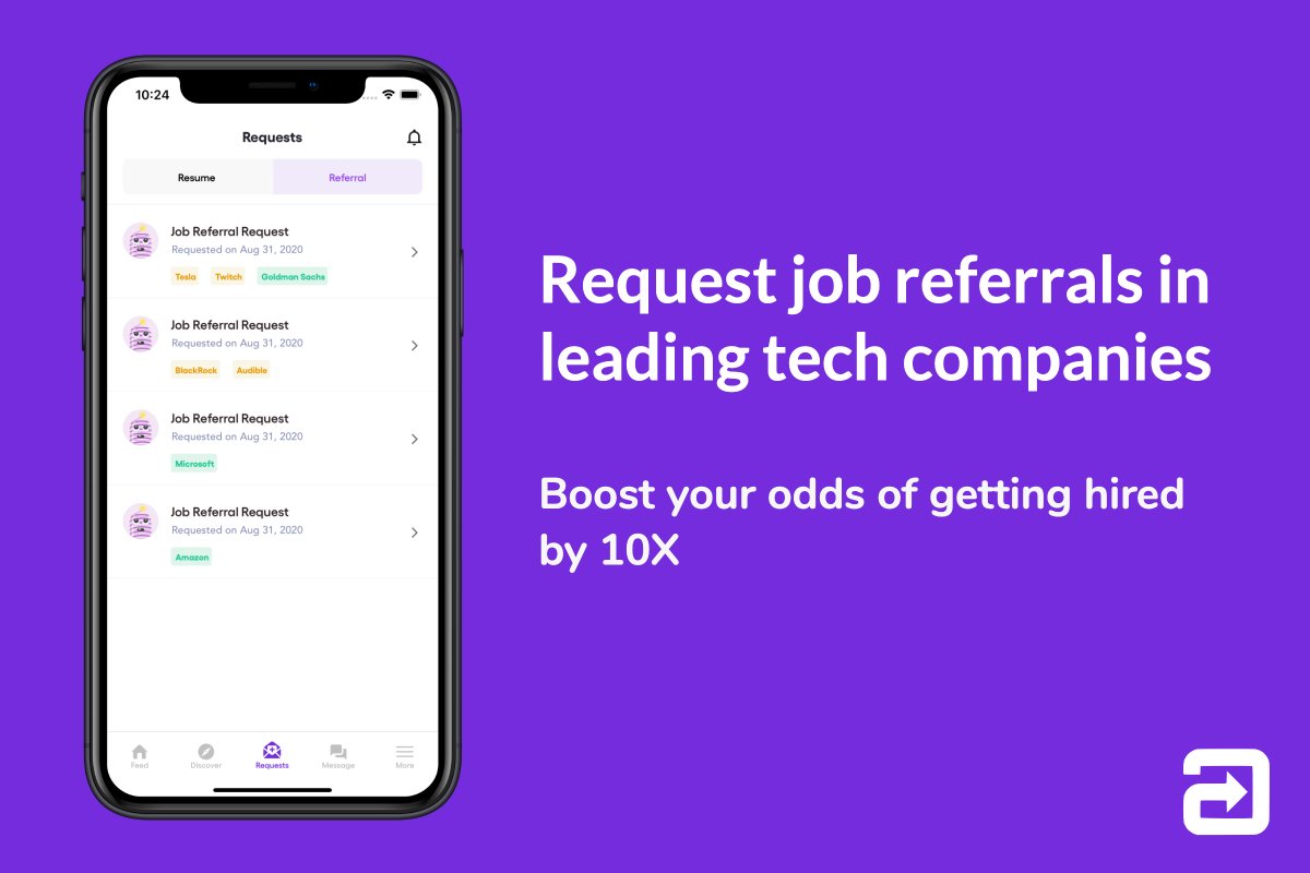 gydable's tweet photo. Request job referral in leading tech companies to boost your chances of getting hired.
Join Gydable now: https://t.co/twKEL4y8BZ

#referral #jobs #tech https://t.co/OsLq02XPxl