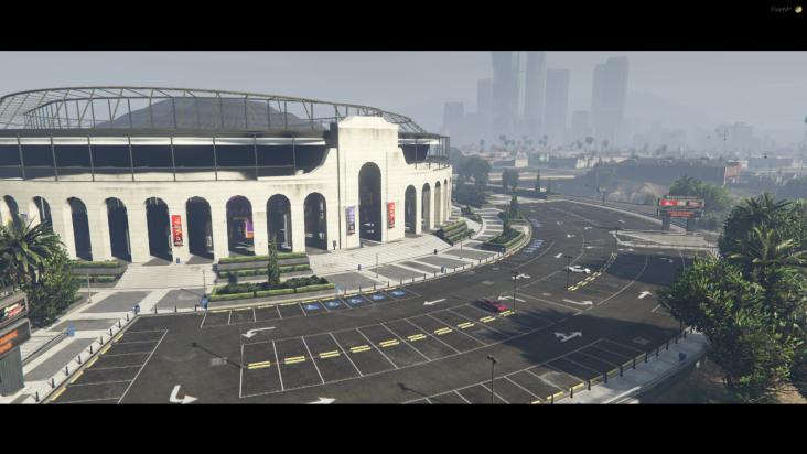 LosMystery's tweet photo. Bonsoir à tous ! Ce soir, BIG EVENT ! Une course de FORMULE 1 sur un circuit ajouté pour l'occasion ! 
Rendez-vous à 21h30 sur le parking de la MazeBank Arena, quelqu'un s'occupera de vous sur place ! 
#GTARP #FIVEM #LMRP https://t.co/goSWSI1TLQ