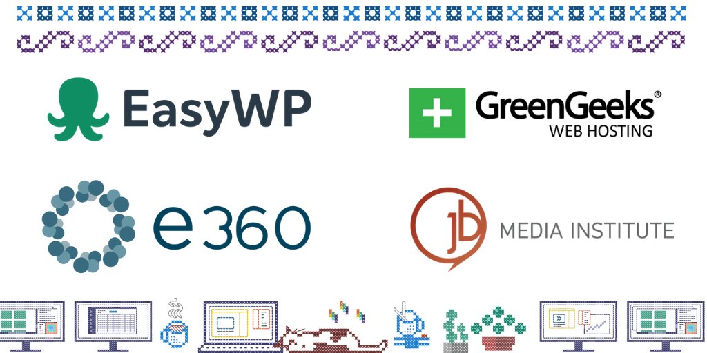 We can't be thankful enough for our SILVER SPONSORS 💚2020.asheville.wordcamp.org/sponsors/