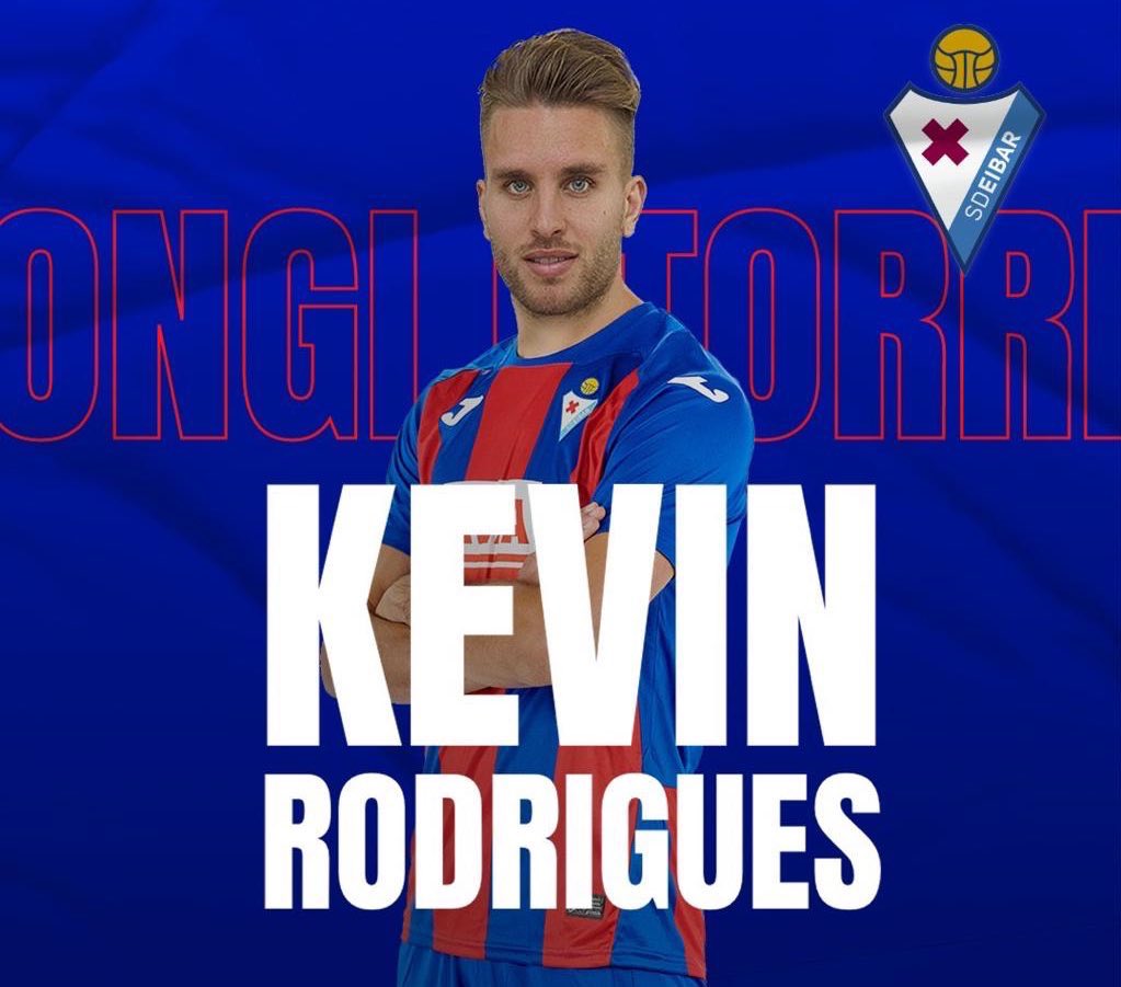  DONE DEAL  - September 12KÉVIN RODRIGUES(Real Sociedad to Eibar  )Age: 26Country: Portugal Position: Left BackFee: LoanContract: Until 2021  #LLL