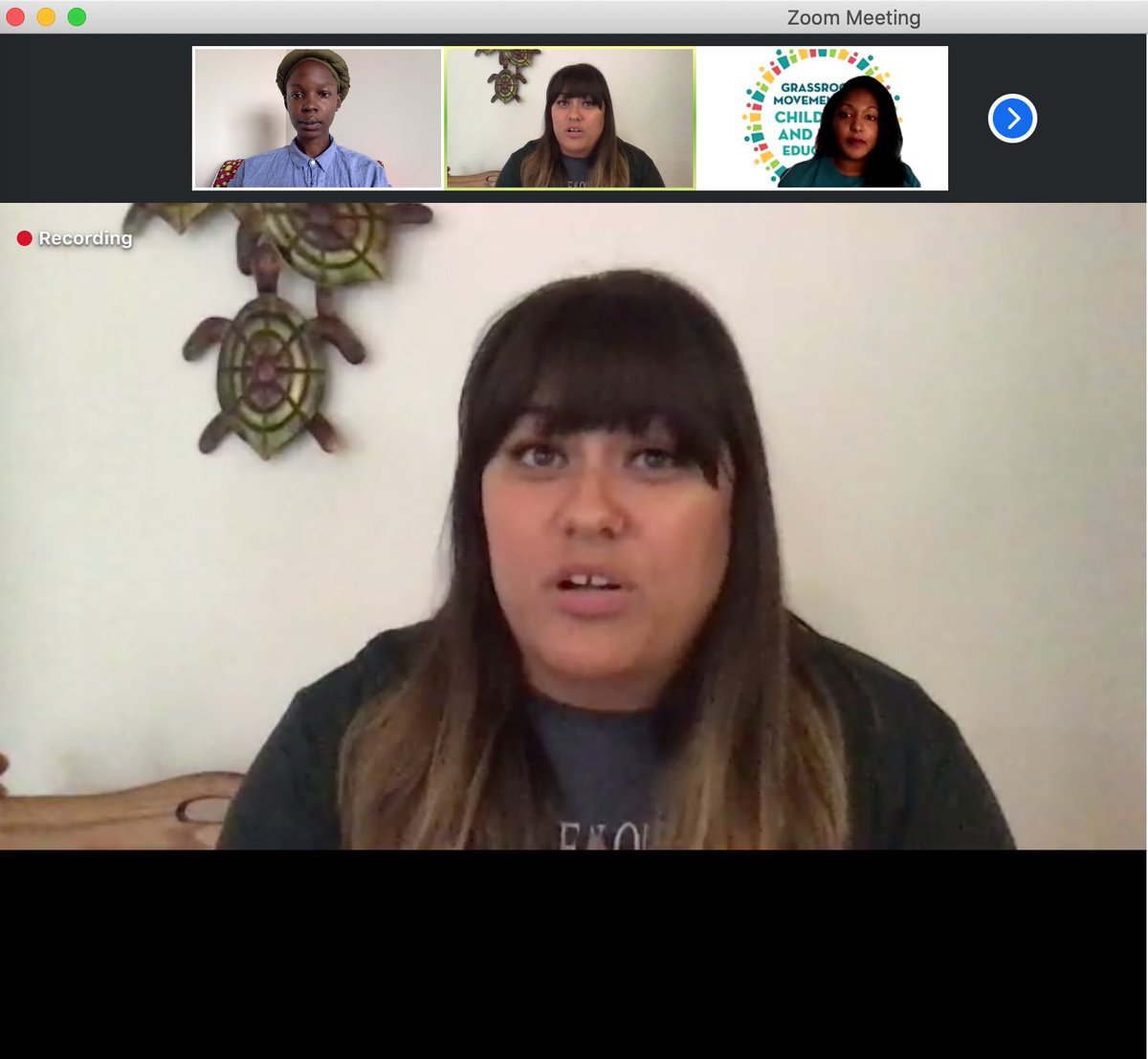 "Caring for a toddler alone is a full time job. My job should never be in competition with caring for my son."—Julie Groce, <a href="/MomsRising/">MomsRising</a> #Movement4ChildCare #SaveChildCare