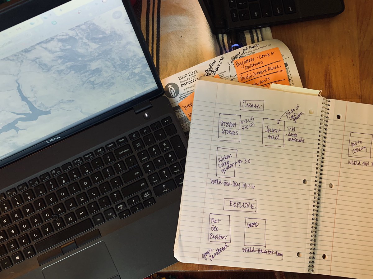 jess_vanceEDU's tweet photo. Final stages of planning this weekend before our @LME_Lions Enrichment Pathways launch later next week. Virtual platforms have opened up so many amazing connections for our students. I can’t wait to see where our students take these! #studentagency #enrichment https://t.co/FNLRKMIzkH