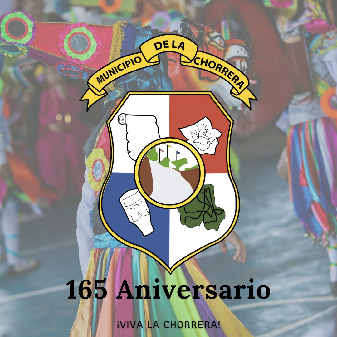 ¡Viva La Chorrera!
¡Estamos de fiesta!
¡Viva el 12 de Septiembre!
La Chorrera surge como distrito el 12 de septiembre de 1855 y desde entonces comienza la lucha y  acciones de sus hombres y mujeres para impulsar el progreso de la comunidad chorrerana.