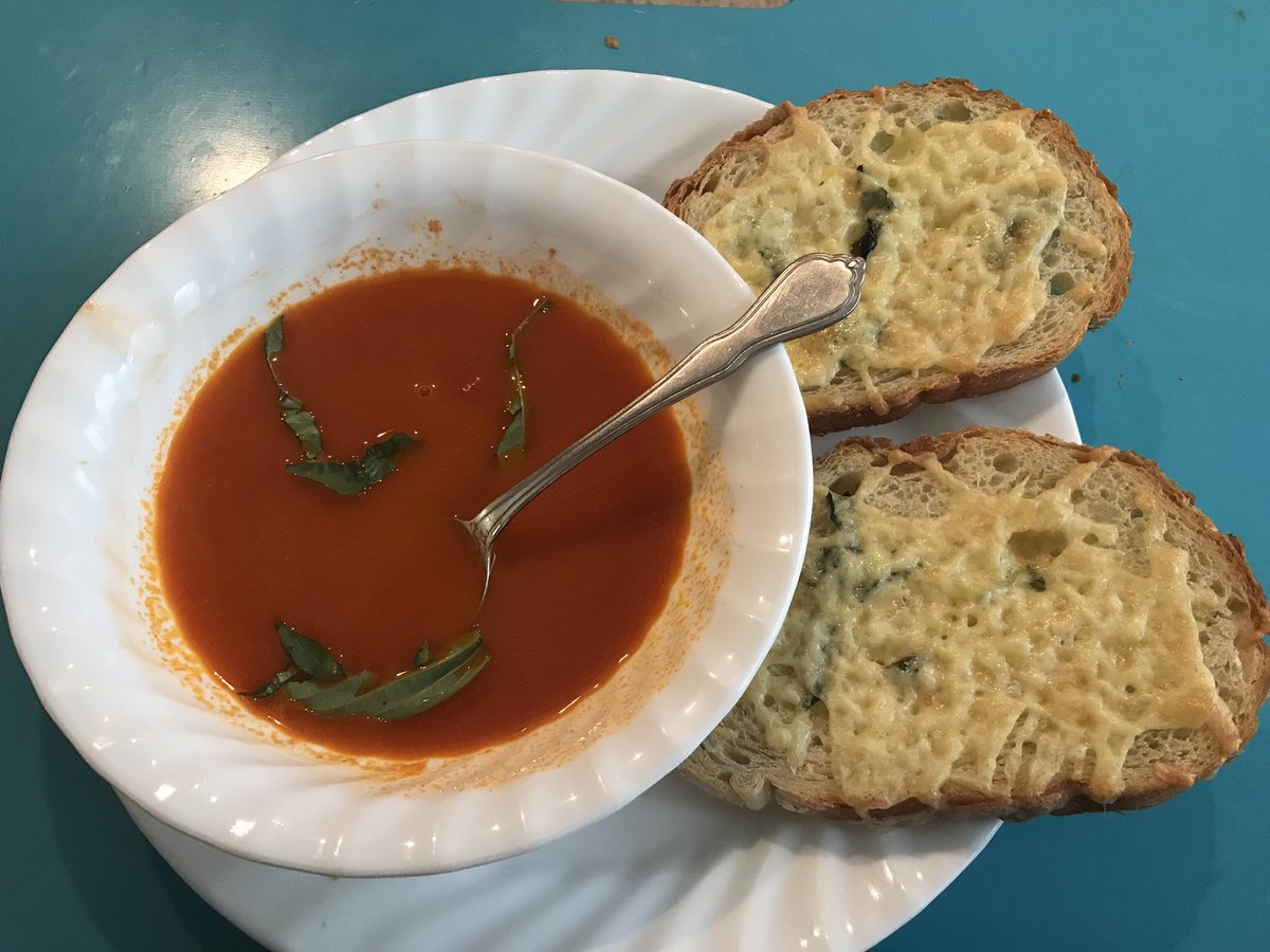 JGeipel's tweet photo. Perfect timing for @foodwishes tomato soup and crispy cheese toast recipe since our garden harvest was very productive this week. https://t.co/aEuSJ0URQC