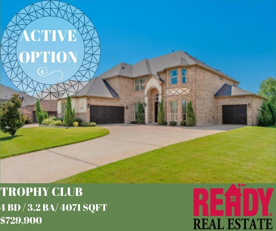 ReadyCoach's tweet photo. Another #DFWHome under contract! This is such an exciting time in #RealEstate 🏡
#property #househunting #properties #broker #home #dreamhome #homesforsale #listing #homesale #housing #realestateagent #realestatebroker #realtorlife https://t.co/xpxp2Fs1ot