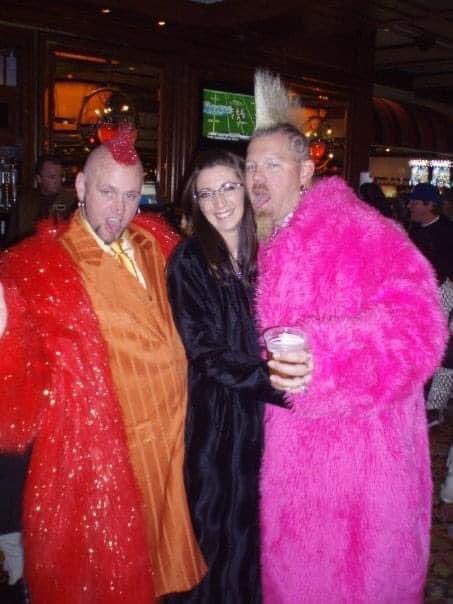 TheHornyMike's tweet photo. How time has passed , I mean I still got the coat and the suit but I lost the hair #ripmohawk and @Freakmaster_96 still has his coat but he lost the hawk also , A moment of silence please... https://t.co/vDnDCGYNGB