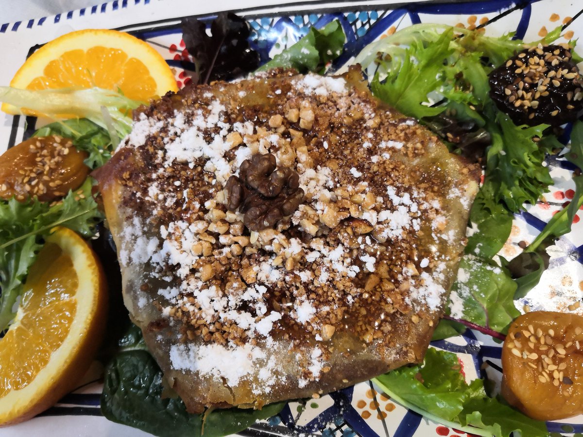 venise312's tweet photo. #instafood #foodporn #miam #love #gourmand #friends #nous2 #frenchriviera #friends #pastilla #zaalouk #casablanca ❤️ https://t.co/RDCXYicP4O