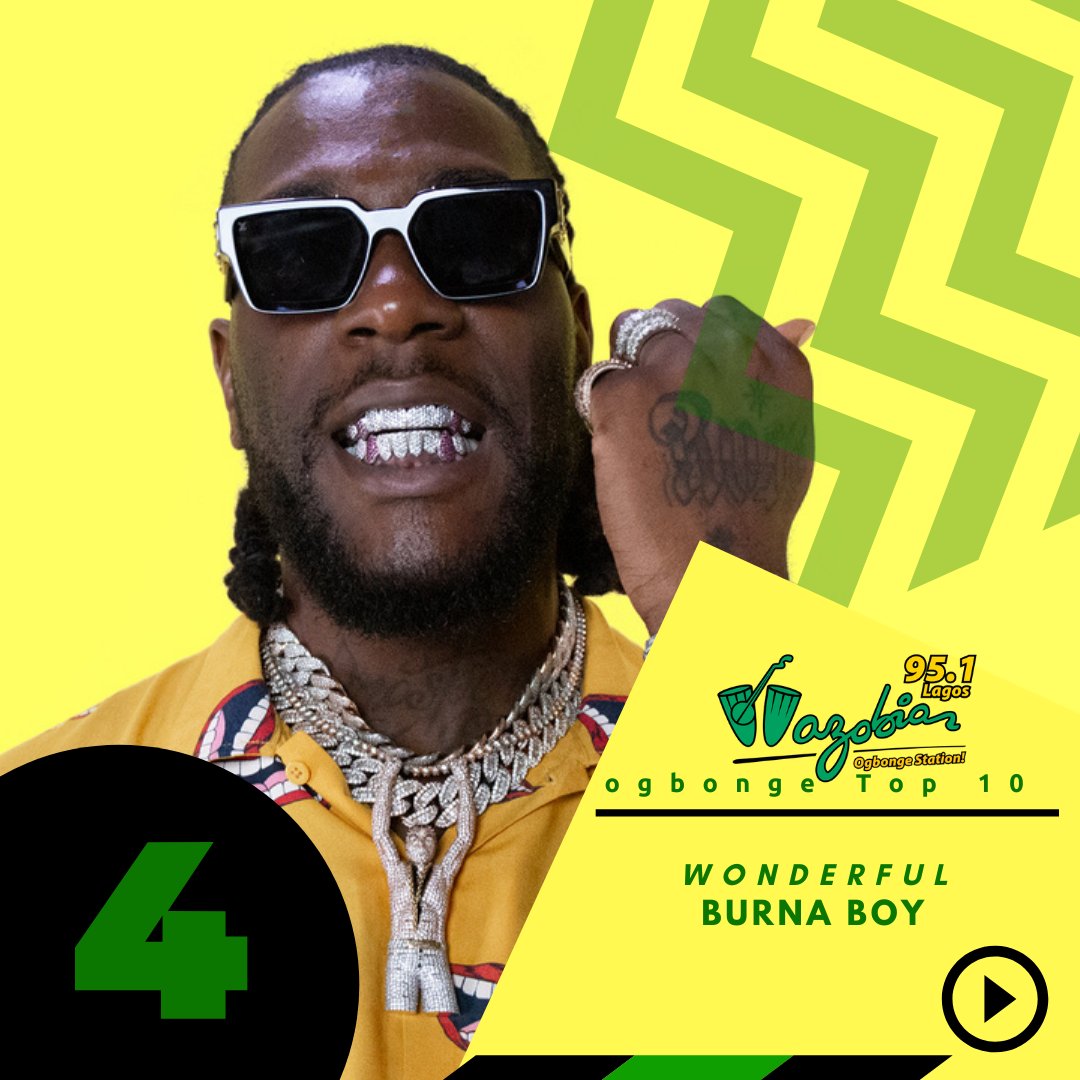 Wazobia_FM's tweet photo. Dis Nah #satideparipaSHOW with
@TUALEBABA1
#WAZOBIAFMTOPTEN #Num4 Wonderful @burnaboy
#satideparipaSHOW #SatideParipa https://t.co/8kv99dhg4Q