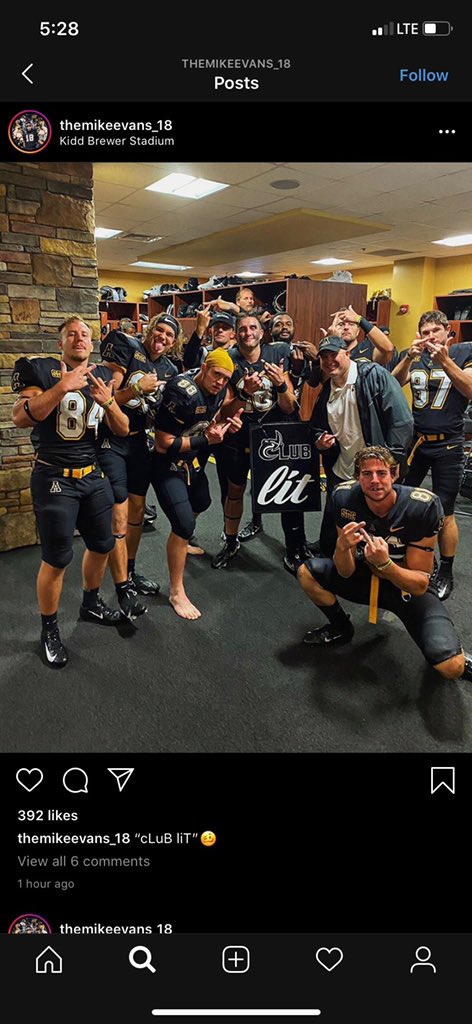 camdollar3's tweet photo. Thankful for the opportunity to play this game. Came up short to a team that simply won the day, despite the rain a lack of fans. Good game App state. Hats off to the guys whose jerseys were wet from something other than the rain. 👏🏾 https://t.co/9KjMsaBiZy