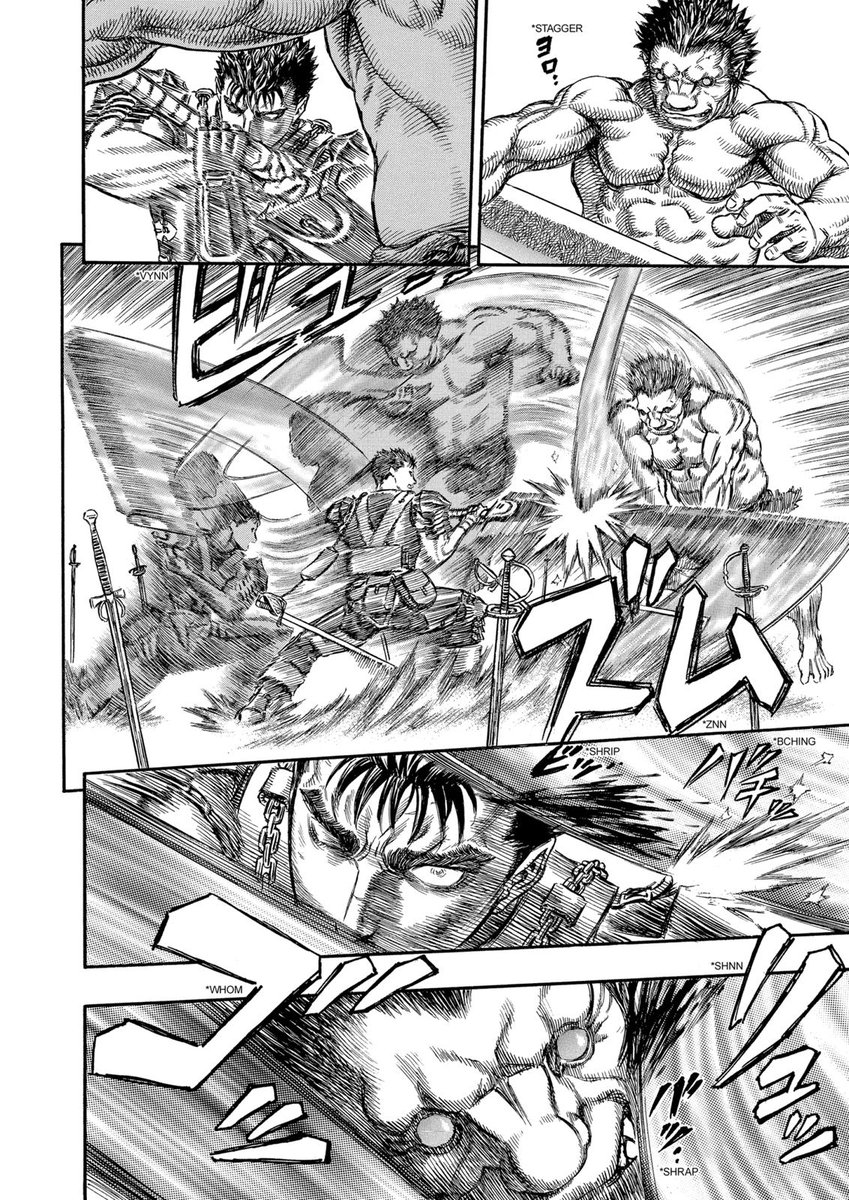 And now the big one. While I said that I think Miura made a mistake it's only my own perception and I would be very interested in everyone's opinion.My problem resides in the third panel, can you see that something's wrong?