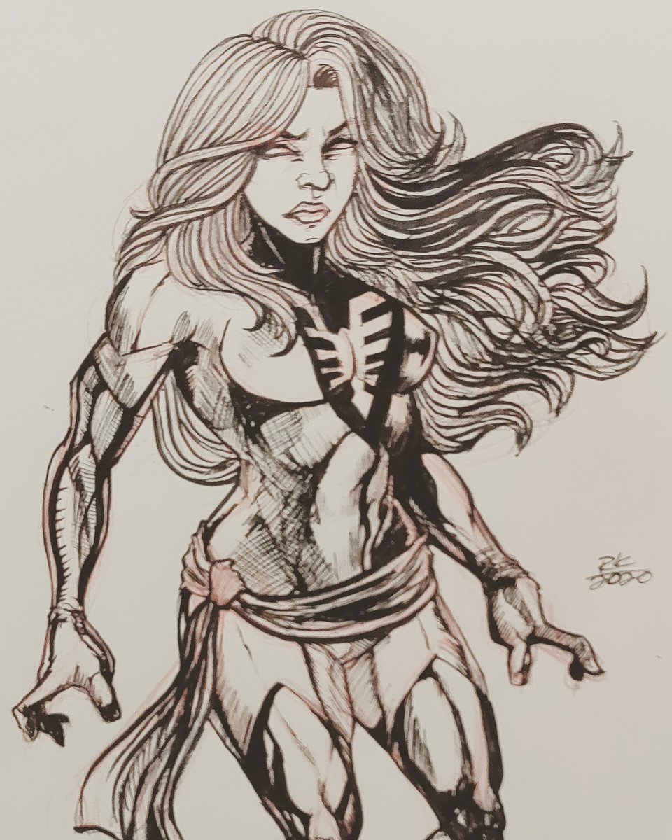 Dynamic1RookK's tweet photo. This is my artwork of Jean Grey from X-Men. DM here or email dynamicrook@gmail.com for purchasing inquiry.
#thatsdynamic #jeangrey #art #xmen https://t.co/j2dMlhturX