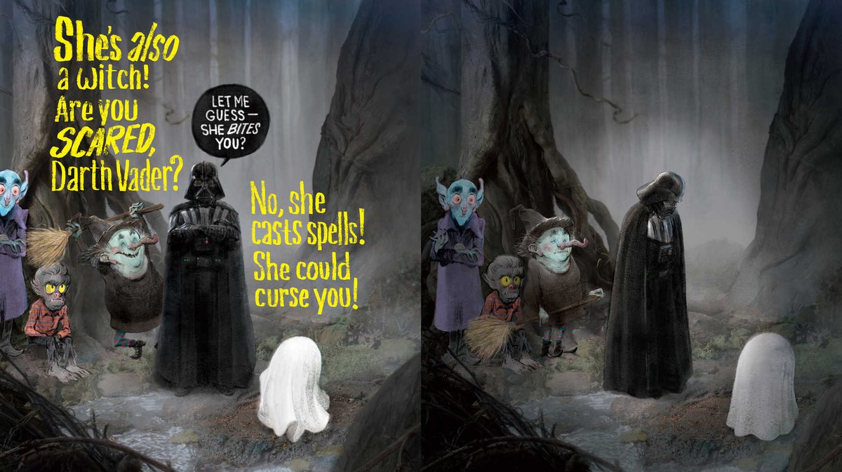 i consider this book canon idc PLEASE he's so dramatic [Star Wars: Are You Scared, Darth Vader? by Adam Rex]