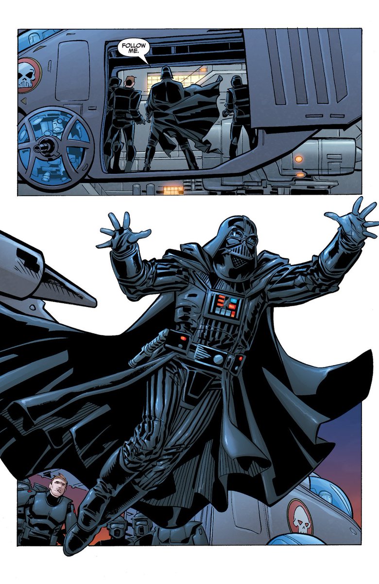 He said follow me[Star Wars: Darth Vader and the Lost Command (2011) #3]