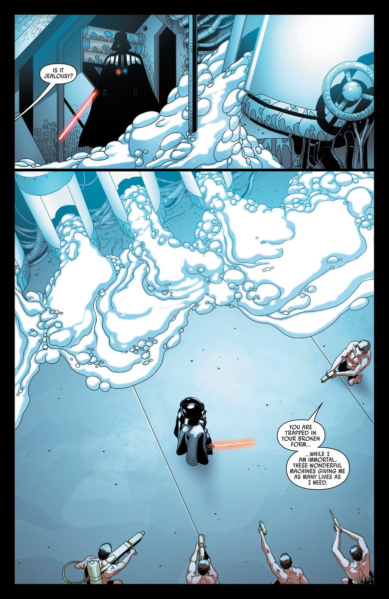 He didn't have to do him like that[Star Wars: Darth Vader (2015) #25]